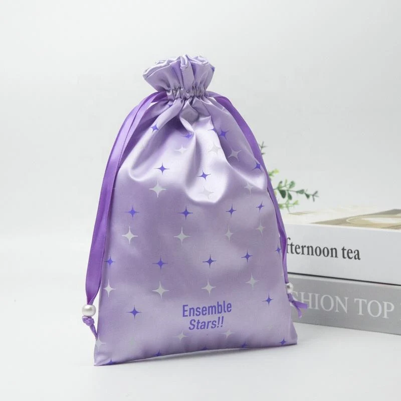 Satin Drawstring Pouch — image 2