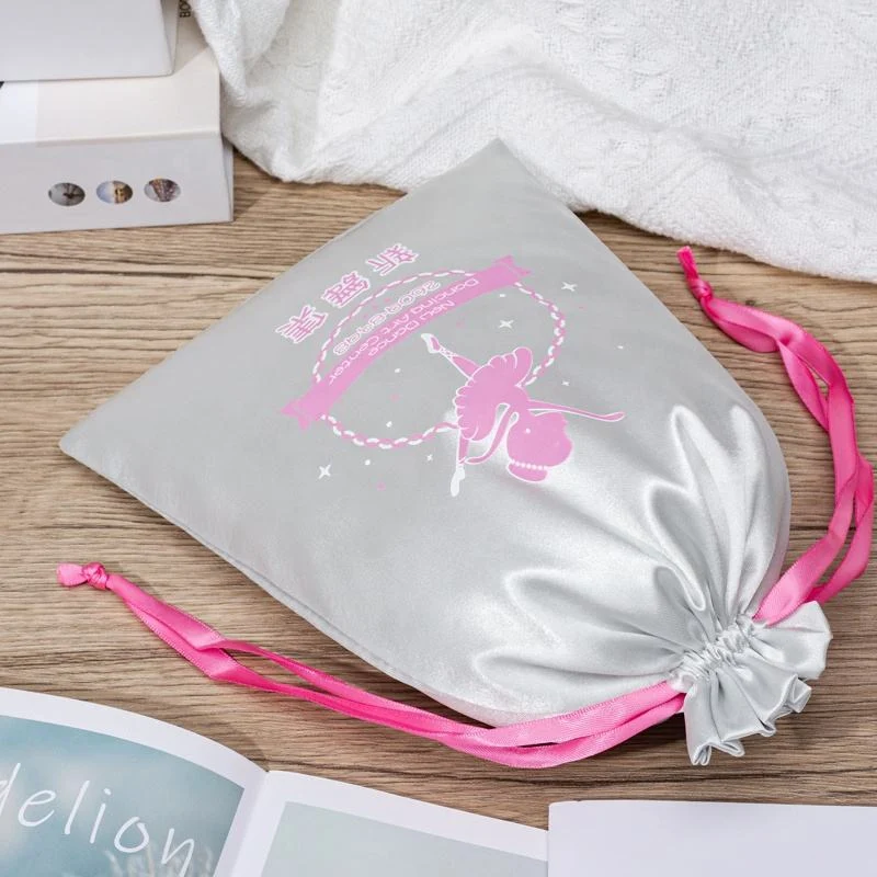 Satin Drawstring Pouch — image 3