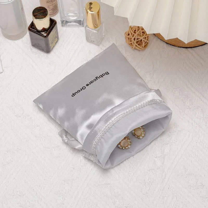 Satin Drawstring Pouch — image 5
