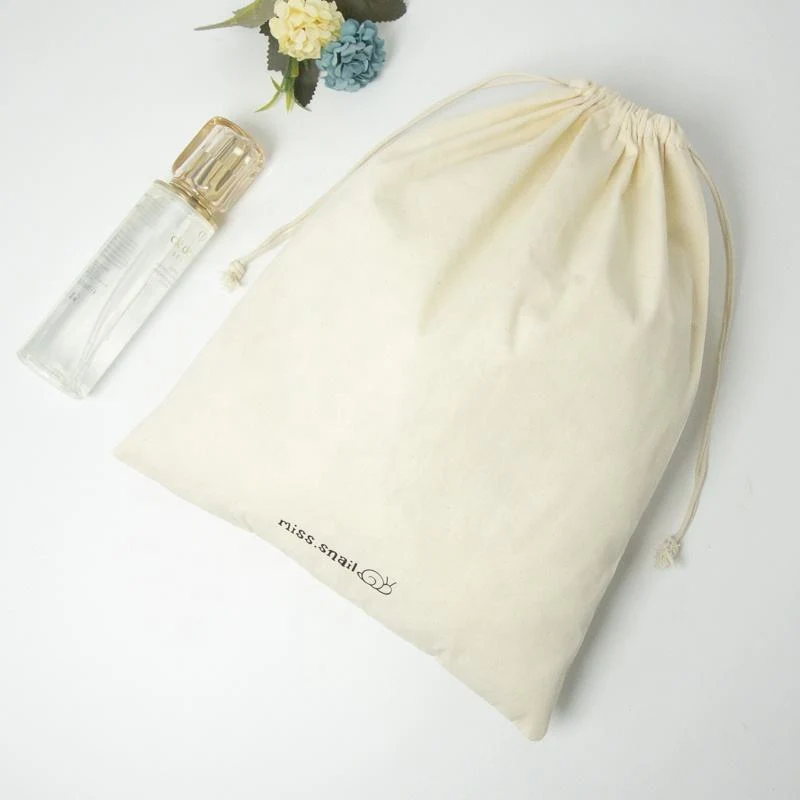 Cotton Drawstring Pouch — image 3