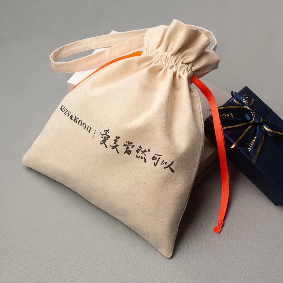 Cotton Drawstring Pouch — image 4