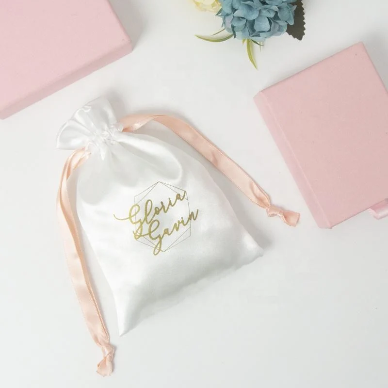 Satin Drawstring Pouch — image 2