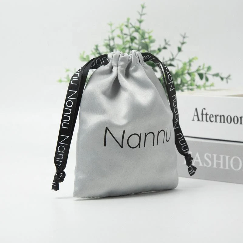 Satin Drawstring Pouch — image 2
