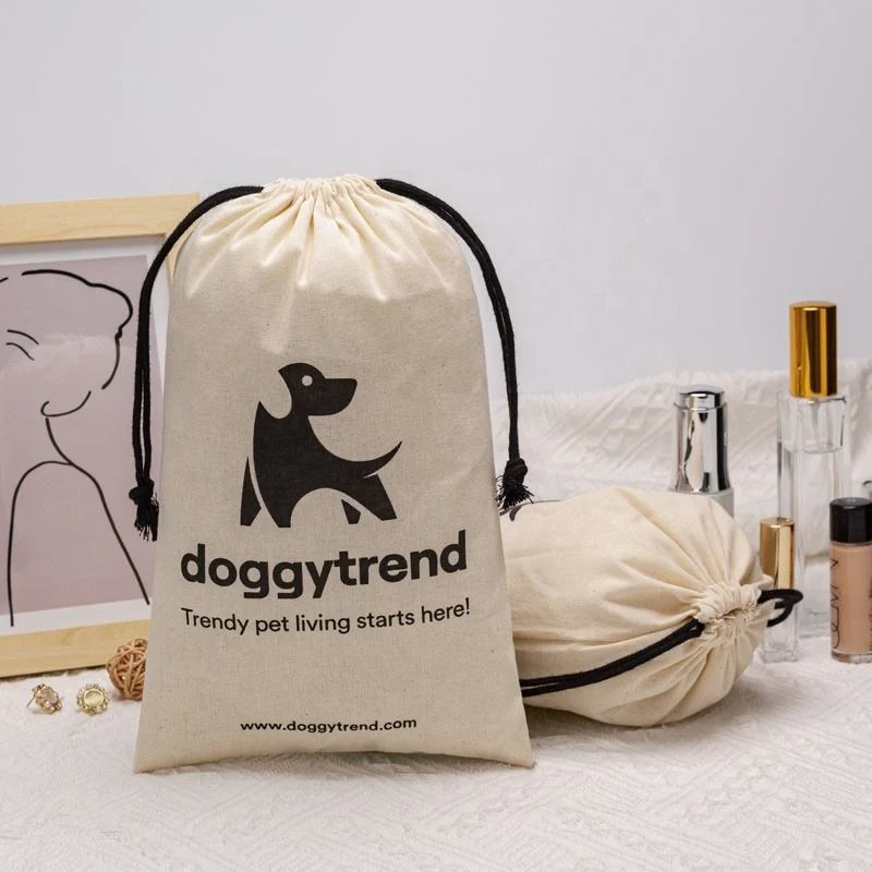 Cotton Drawstring Pouch — image 2