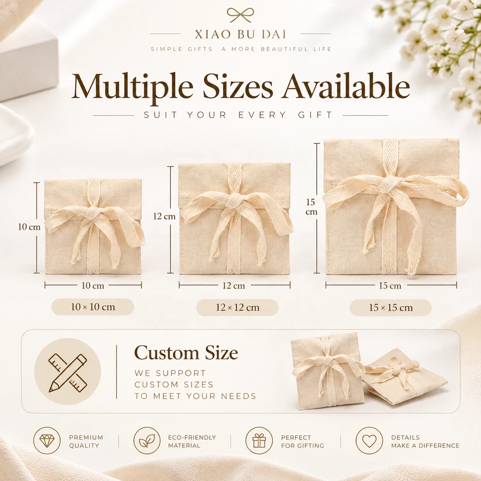 Cotton Drawstring Pouch — image 3