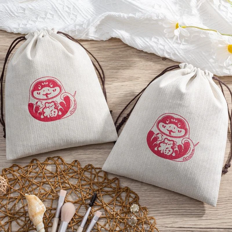 Fabric Drawstring Pouch — image 3