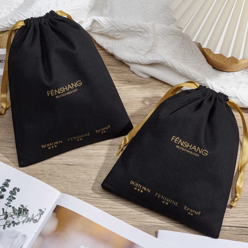 Cotton Drawstring Pouch — image 3