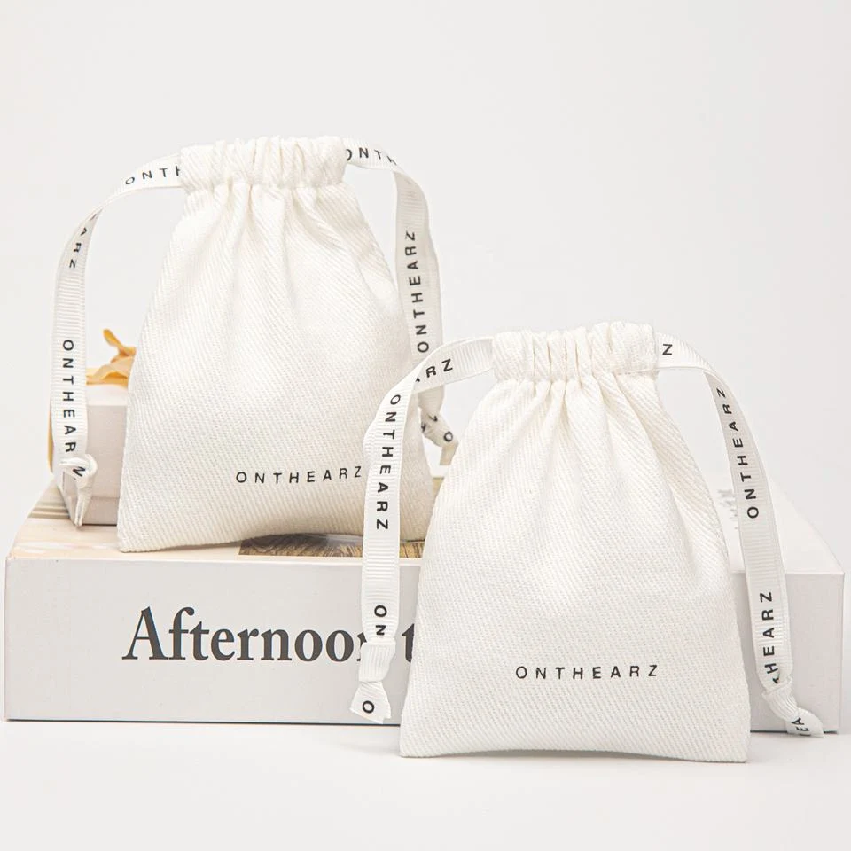 Cotton Drawstring Pouch — image 3