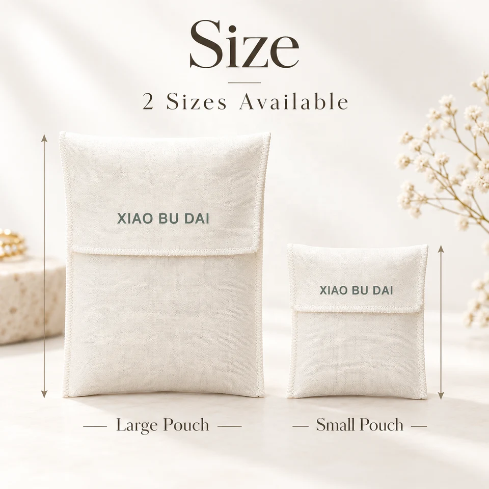 Cotton-Linen Style Gift Pouch — image 3
