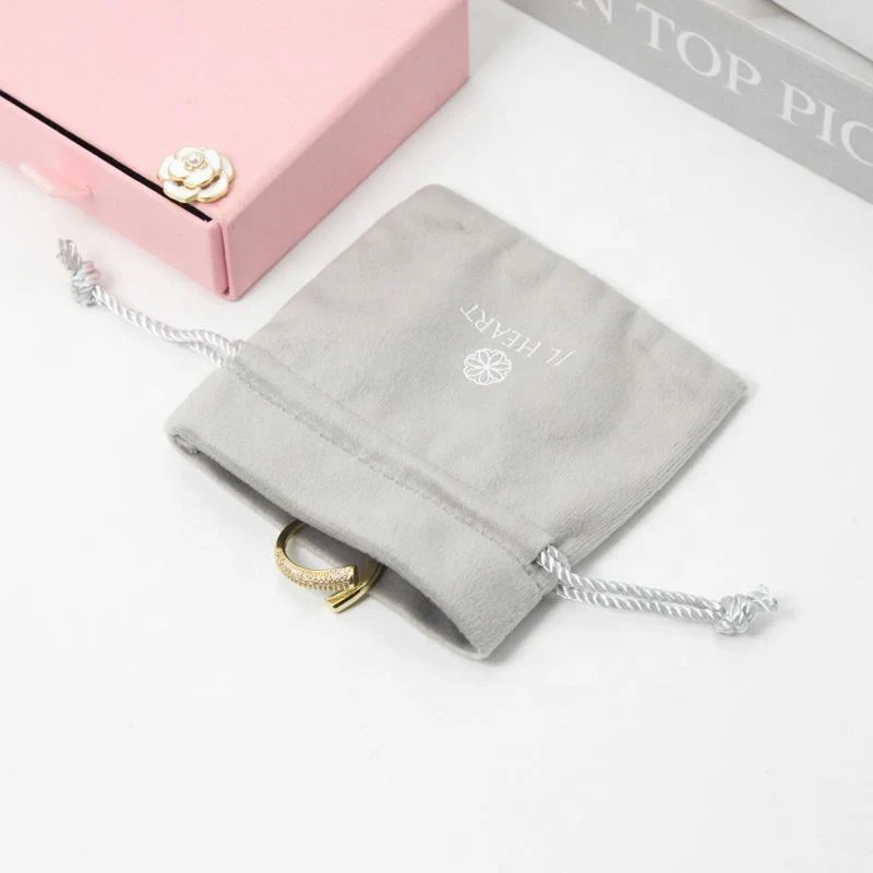 Velvet Drawstring Pouch — image 4