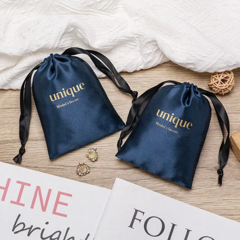 Satin Drawstring Pouch — image 4