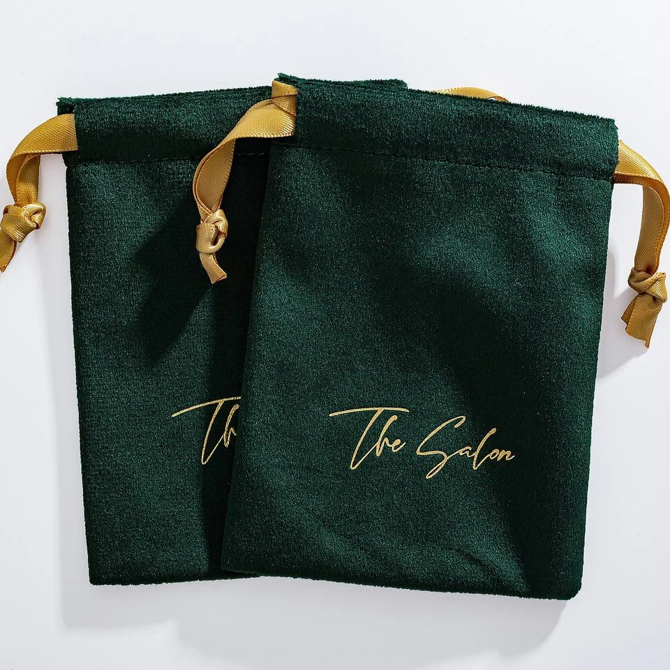 Velvet Drawstring Pouch — image 3