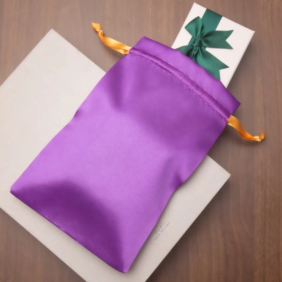 Satin Drawstring Pouch — image 5