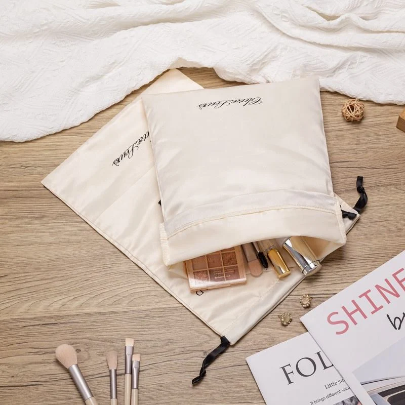 Satin Drawstring Pouch — image 5