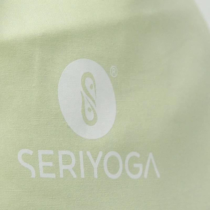 Green Cotton Drawstring Pouch — image 6
