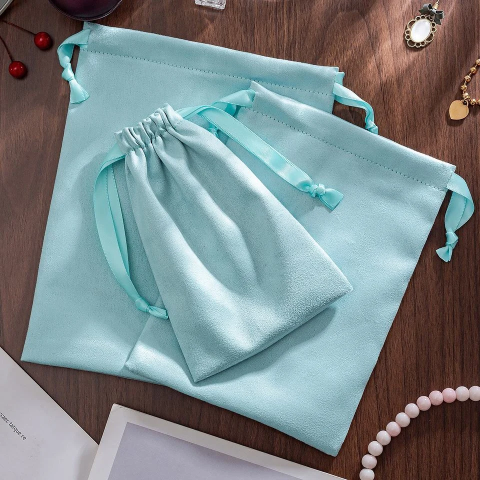 Microfiber Drawstring Pouch — image 3
